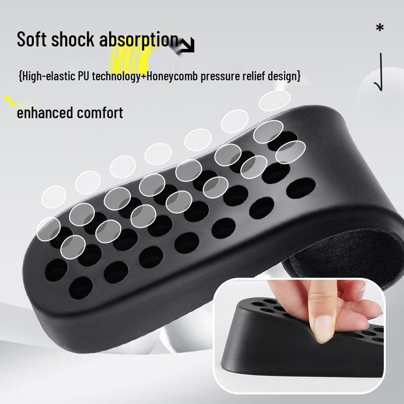 Unisex Odor-Resistant Shock-Absorbing Height-Increasing Insoles - Breathable & Invisible for Shoes and Boots