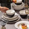 Mod Lanka 42-Piece Matte Ceramic Dinnerware Set