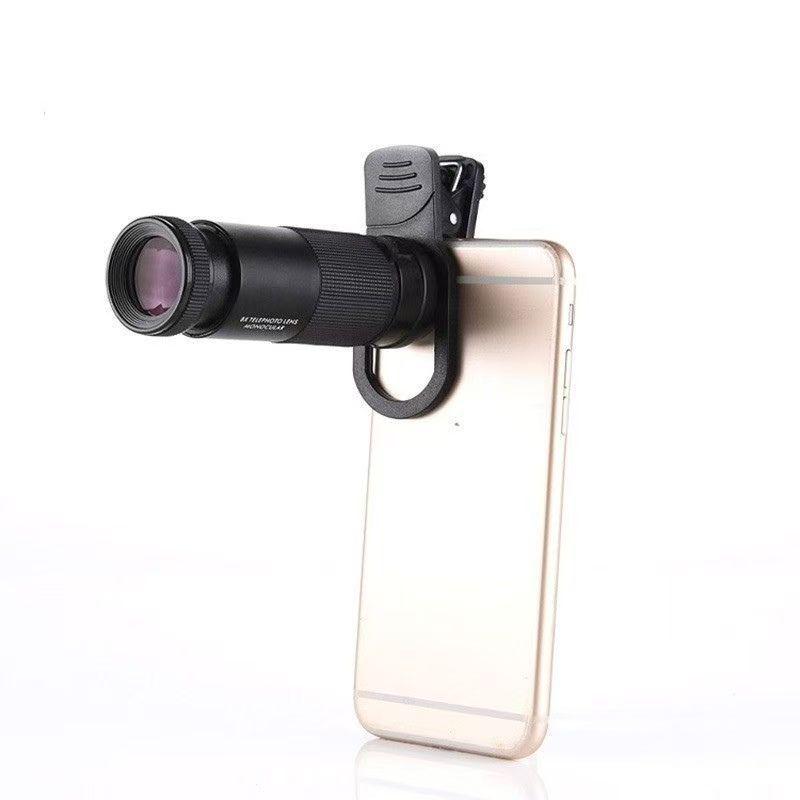 Portable HD Monocular Telescope with High Magnification and Night Vision for Low Light Photography