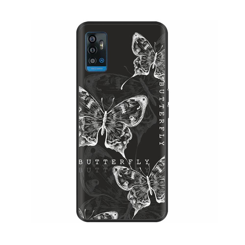 Чехол для ZTE Blade A51 BladeA71 Стильный Расписной Силиконовый Мягкий Защитный Задняя Крышка Для ZTE Blade A71 A7030 BladeA51 Чехлы для Телефона