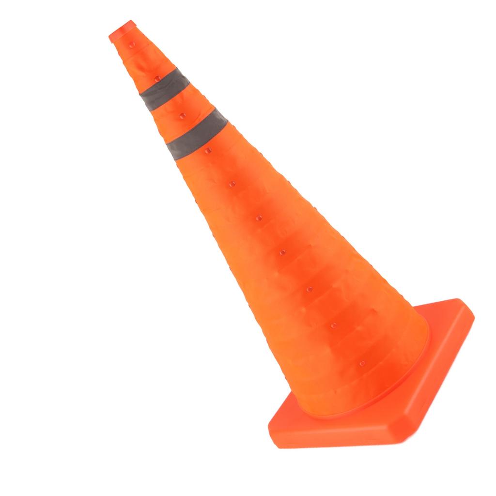 Складной дорожный конус безопасности 70x29x29см Складной светоотражающий дорожный конус безопасности для парковки