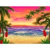 5D полная квадратная алмазная живопись Приморский комплект со стразами комплект для алмазной вышивки пейзаж кокосовая пальма ремесло настенное искусство
