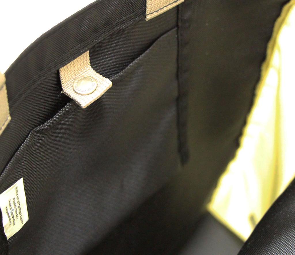 Yubisha Peter Rabbit Square Tote Bag, Black, 34cm H x 32cm W x 14cm D, Two-tone Color