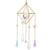 Ornaments Sunlight Refraction Hanging Wind Chime Rainbow Color Sun Catchers Crystal Prism Pendant