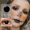 FUNSACHY Cosplay Vampire Red Contact Lenses Anime Cosplay Halloween Lenses Cosmetic Colorful Multicontacts White Black Softlens