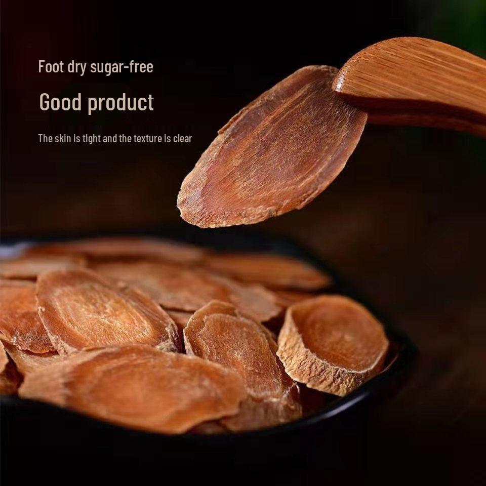 Korean Red Ginseng Slices - Sugar-Free, Fully Dried, Genuine Changbai Mountain Stock