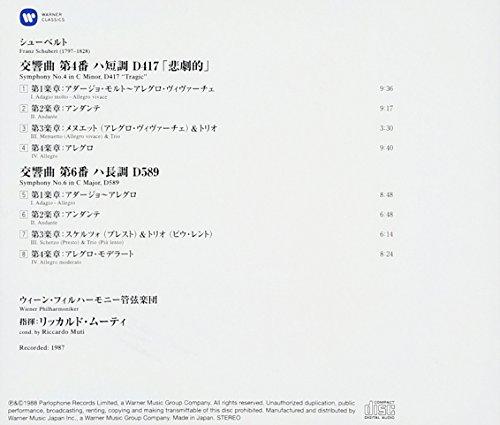 Шуберт: Симфонии 4 и 6