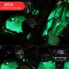 Part Accessories RGB 72LED Lights Car Interior Floor Decor Atmosphere Strip Lamp