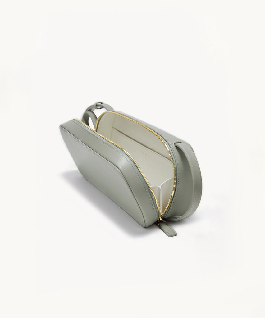 Clave Kelly Olive Green Shoulder Bag