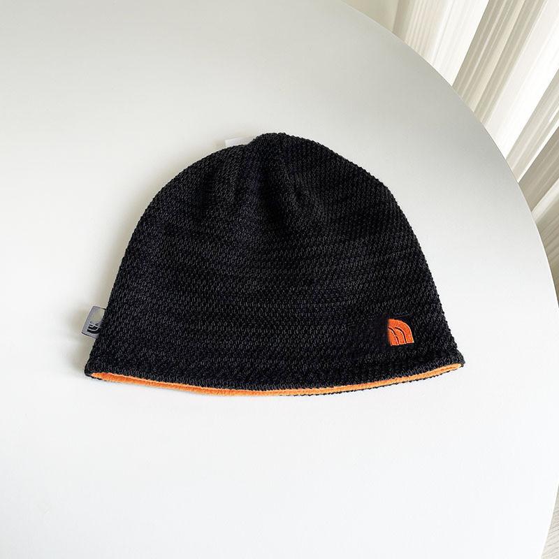 Adult Winter Knit Cap Doublesided Letter Embroidery Windproof Waterproof For Men