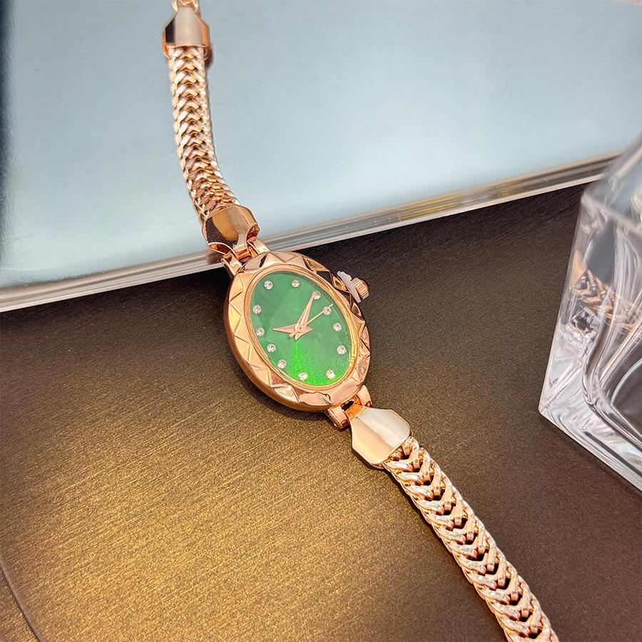 Маленькие винтажные женские часы, регулируемый браслет, застежка-лобстер, ювелирные изделия, кварцевые часы, маленькие золотые часы