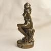 Beautiful Oriental Female Women Figures Bookshelf Brass Statue Decoration Art Sculptures Indoor Outdoor Garden Decoration