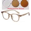 Transparent Gray Frame Round Shortsighted Prescription Glasses Women  Anti Blue Rays Myopia Eyeglasses 0 -0.5 -0.75 To -6.0