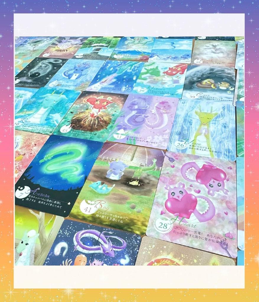 Dragon Fortune Cards (Japanese) with Japanese Instructions, Oracle Tarot Cards, Fortune Telling [Authentic]
