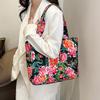 Retro Fashion Big Flower Guochao Women's Bags New Casual Versatile Handbags Women's Bags