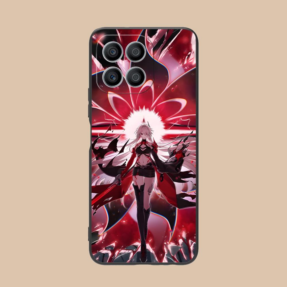 HSR Acheron Матовый ТПУ Чехол для Мобильного Телефона для Honor 90 80 70 60 50 30 20 10 9 8 7 Pro S SE Lite 5G Цветной Печатный Чехол