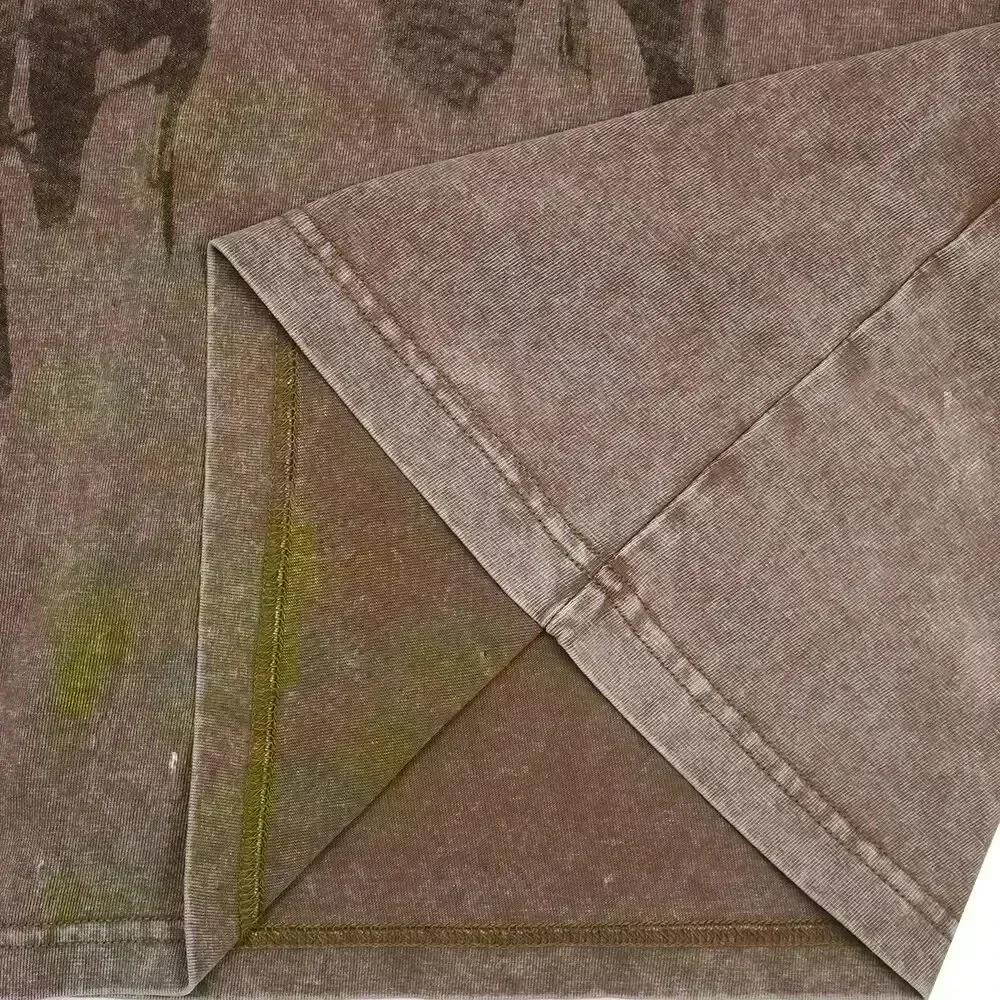 Футболки Мужская одежда BMTH Bring Me The Horizons Brutal Смешная футболка с логотипом Летние винтажные футболки Топы Хлопок Трендовая графика