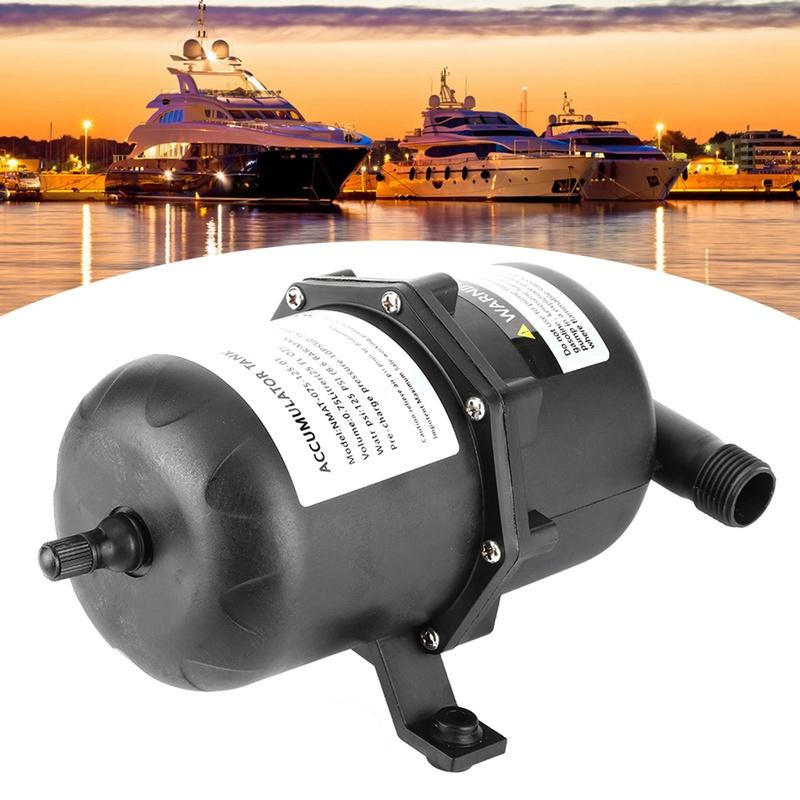Давление в аккумуляторе Контроль 0,75 л 125 PSI Водонепроницаемый для морских судов, автодомов, лодок Напорная вода