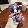 Прозрачный чехол Disney для Samsung Galaxy A57 A37 A56 A36 Чехлы A55 A54 A35 A26 A07 A17 A16 A06 A34 A15 Ударопрочный чехол Микки Маус