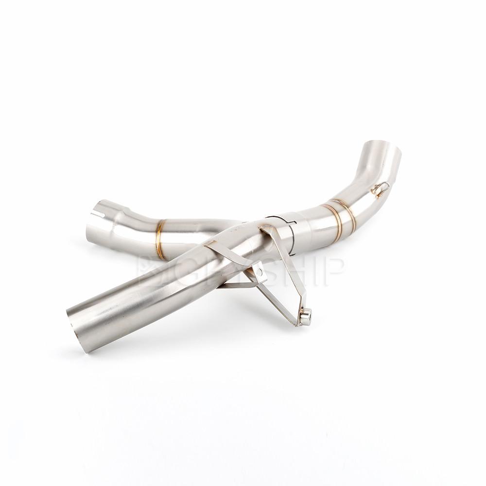 For Ducati Multistrada 1200 Enduro 2016 to 2019 Multistrada 1260 MTS 1200 1260 Escape Motorcycle Exhaust Link Pipe Slip-on