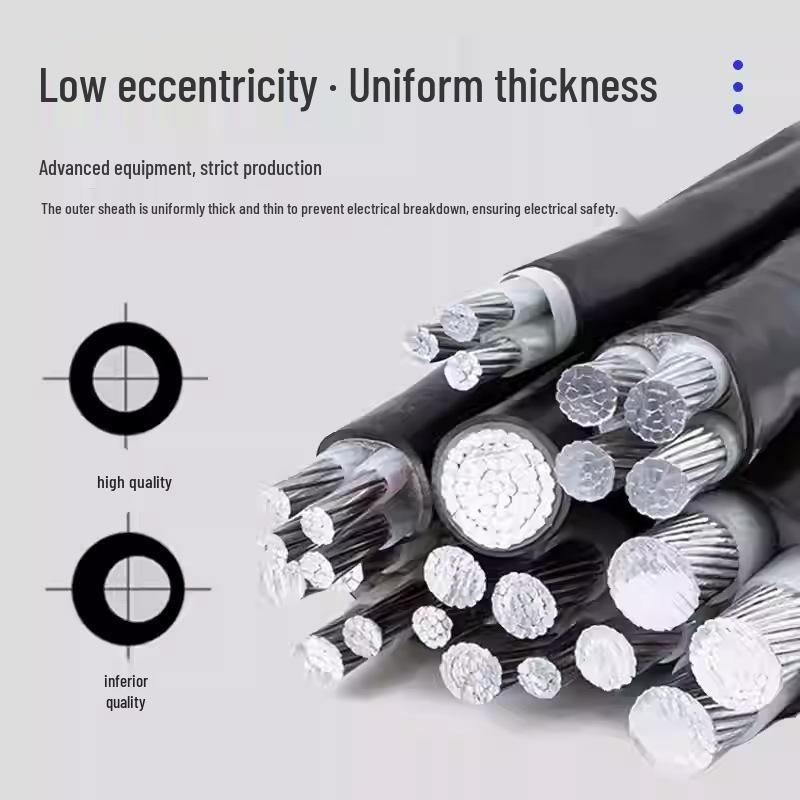 Armored Aluminum Core Cable YJLV22 2/3/4 Cores - Sizes: 10, 16, 25, 35, 50, 70 sq mm Overhead Power Cable