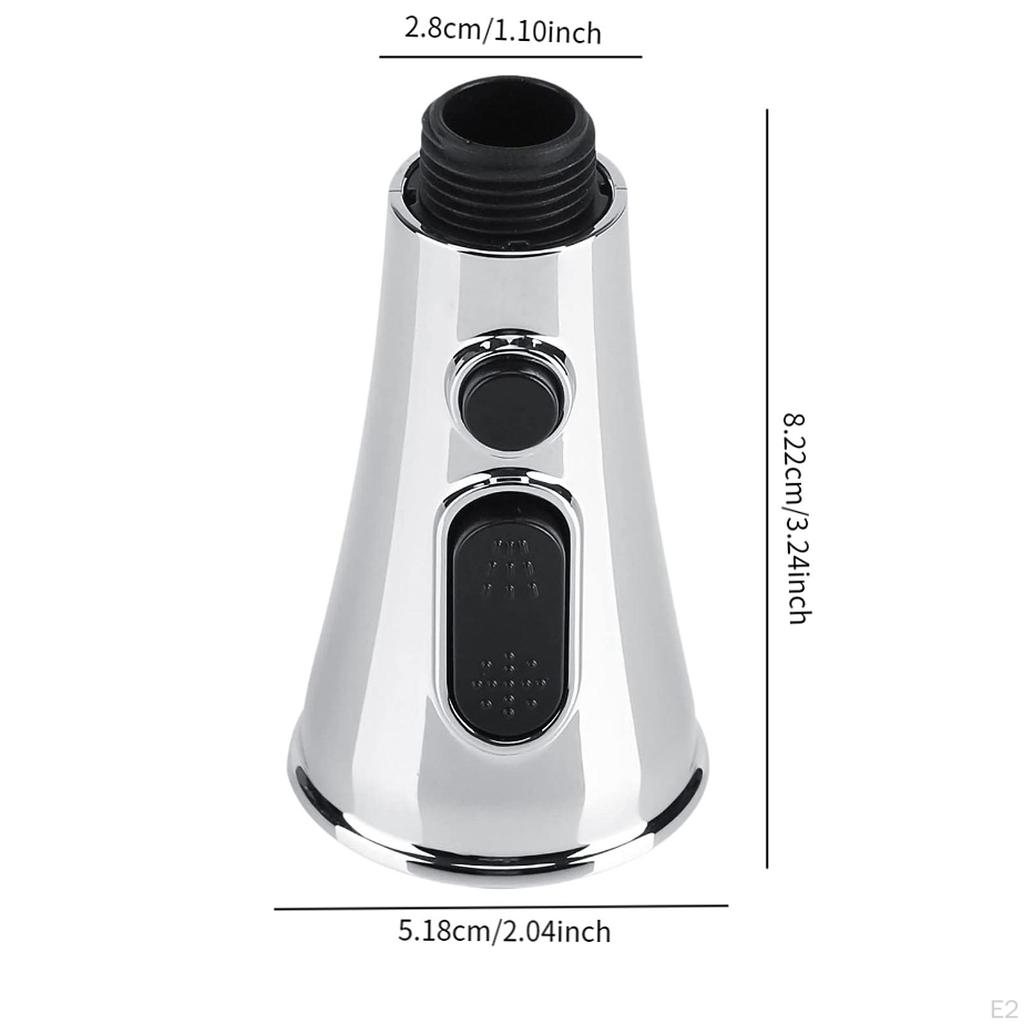 Kitchen Sink Faucet Sprayer Head Universal Accessory Replacement for Bathroom Repair Parts Easily