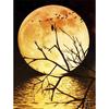 DIY Moon Scenery 5D Diamond Painting Full Round Drill Landscape Diamond Embroidery Cross Stitch Kits Mosaic Wall Art Home Decor