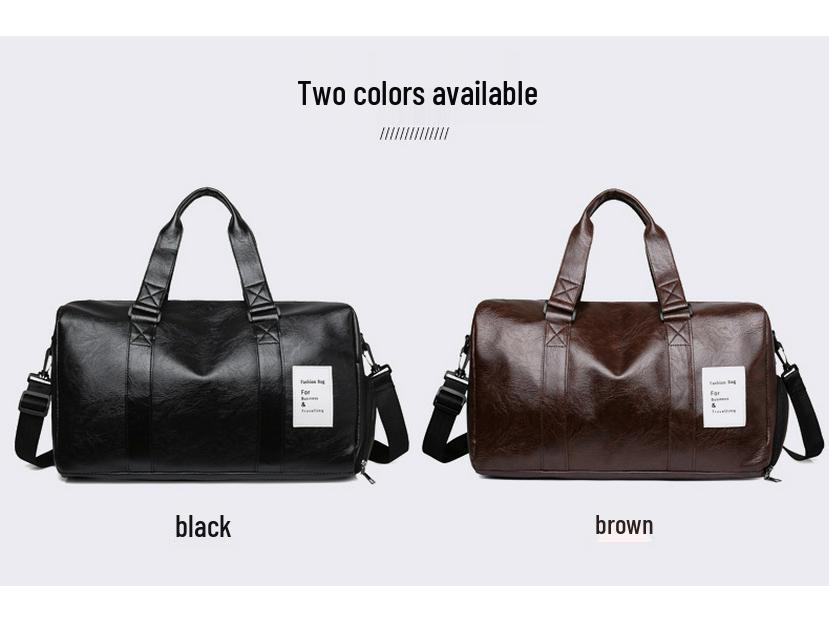 Премиальная дорожная и фитнес-сумка из ПУ: Идеально для йоги и прогулок