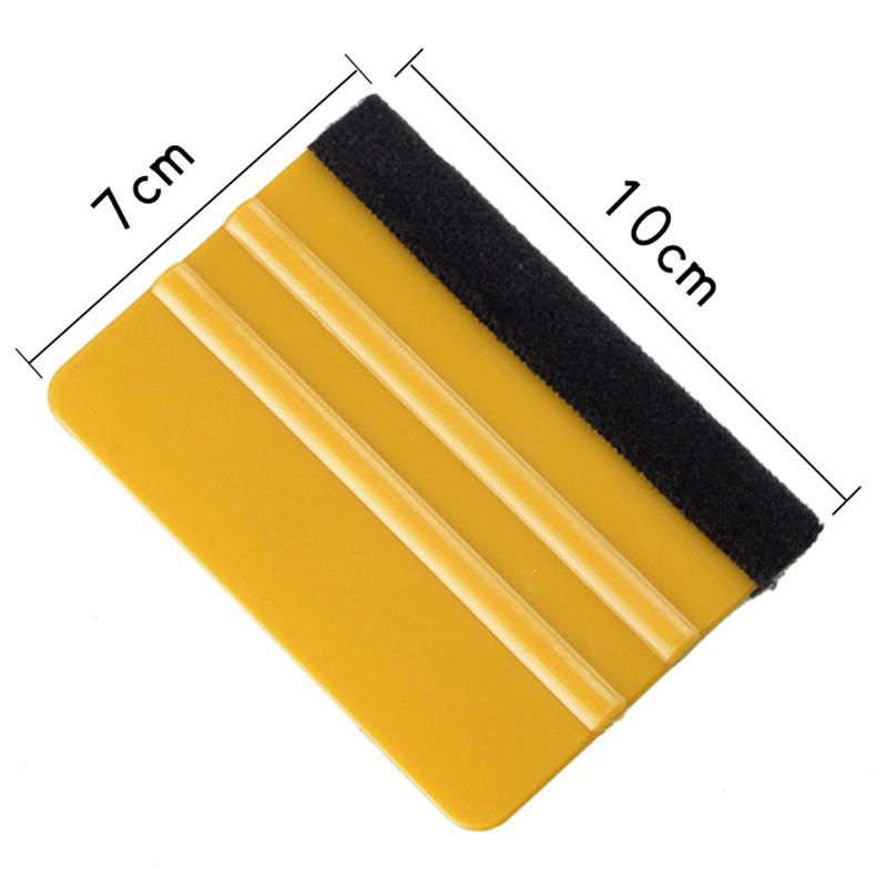 1Pc Auto Styling Felt Edge Vinyl Squeegee Car Vinyl Scraper Vehicle Window Tint Film Wrapping