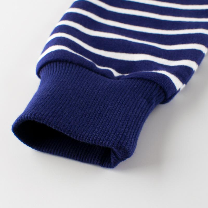 27Kids 2024 Autumn New Striped Children's Sweatshirt 