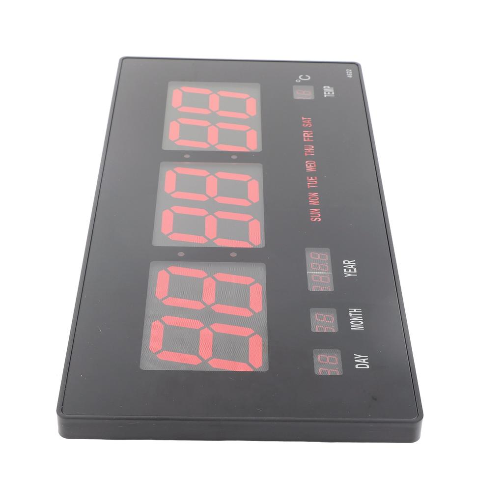 Wall Digital Clock LED Electric Calendar Wall Clock with Noctilucence Home Bedroom Office