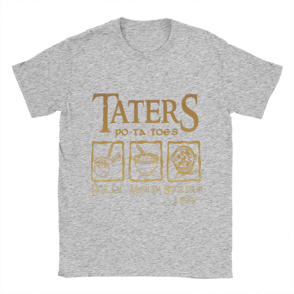 L-Lords Of The R-Rings T Shirt Summer Taters Potatoes Cotton T-Shirts For Men's womenTrending Pattern Tshirt Short-Sleeve Tees