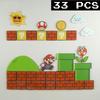 Cartoon Bros Fridge Magnet Home Kitchen Convenience Sticker Anime Photo Message Board Refrigerator Magnetic Stickers Home Dec