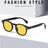 Fashion Round Sunglasses Clear Tinted Lens Brand Design Party Show Sun Glasses  Uv400