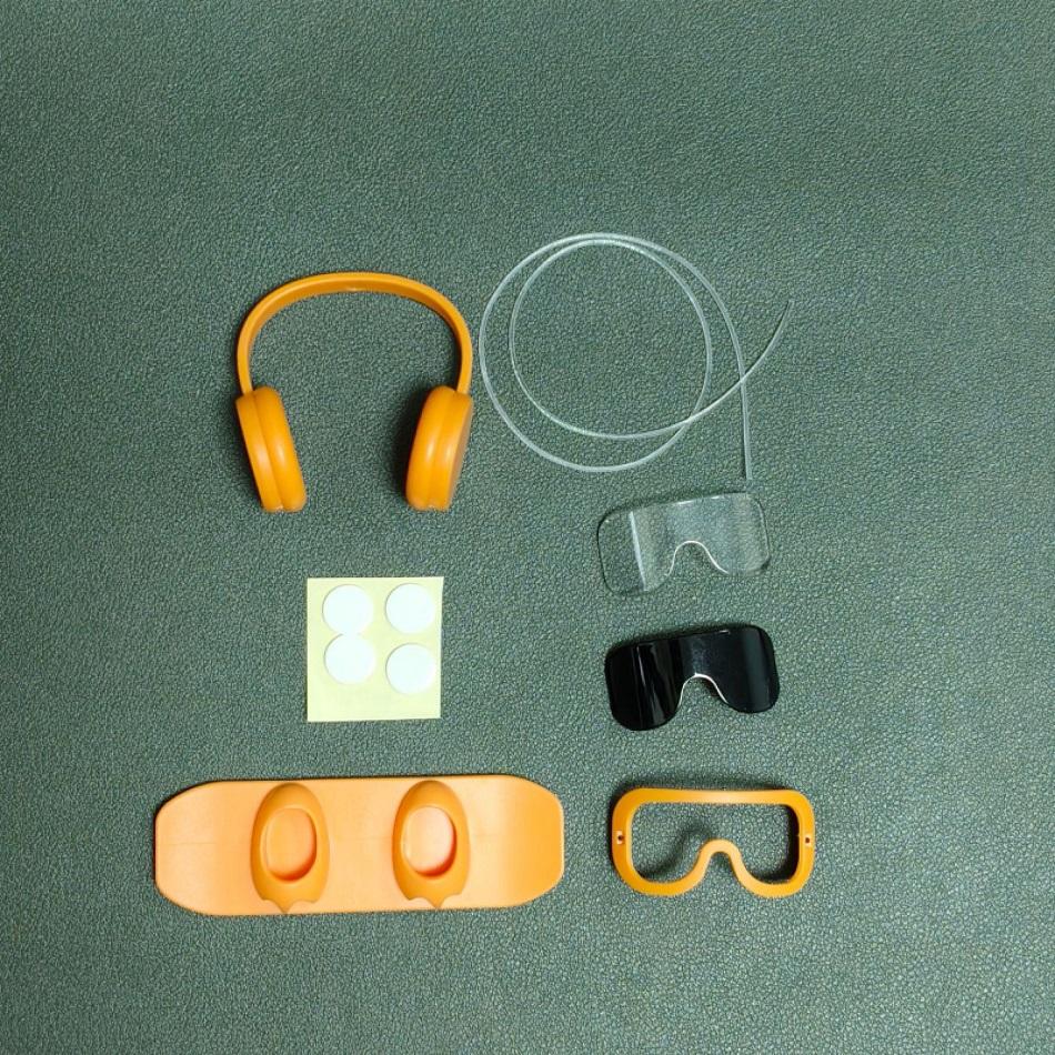 Мини-серия Labubu: сменная одежда для фигурки Labubu 4.0, плюшевый виниловый кулон, наушники, очки, набор для сноубординга, аксессуары, подарок.