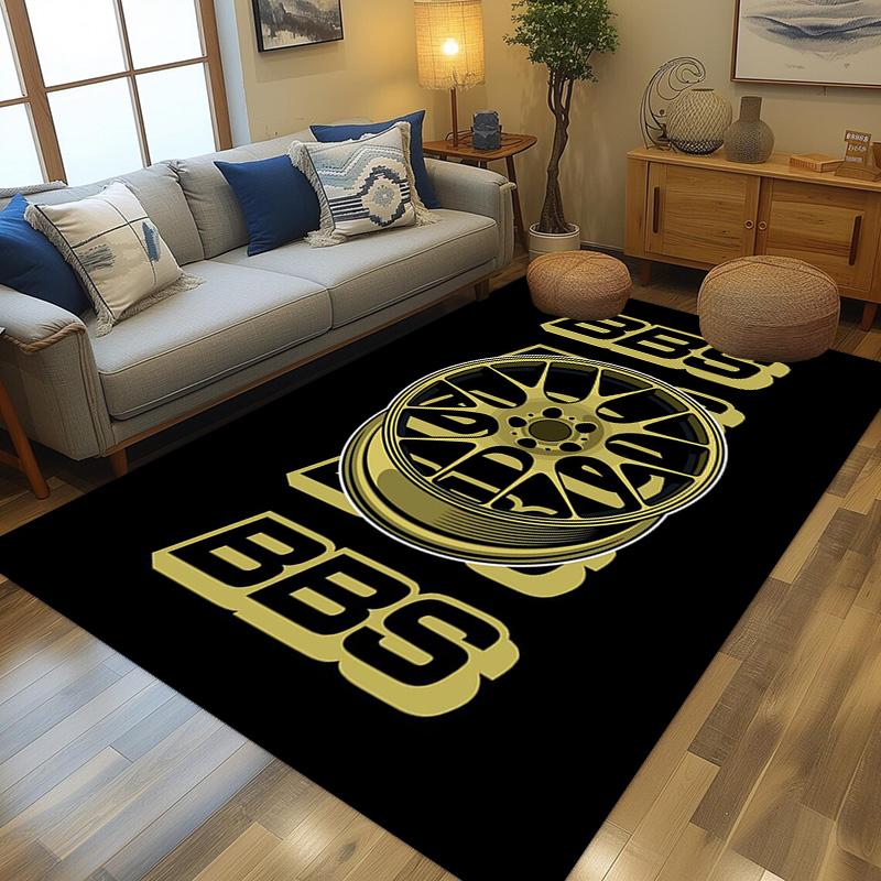 Baumgartner Brand Schiltach Wheels carpet Living room and bedroom mats printing Art Dormitory decoration Office chair cushion