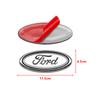 Ford 11.5cm 15cm Car Front Grille ABS Rear Trunk Hood Lid Logo Decor Cover For Focus Fiesta Ranger Mondeo Mustang Accessories  cd37