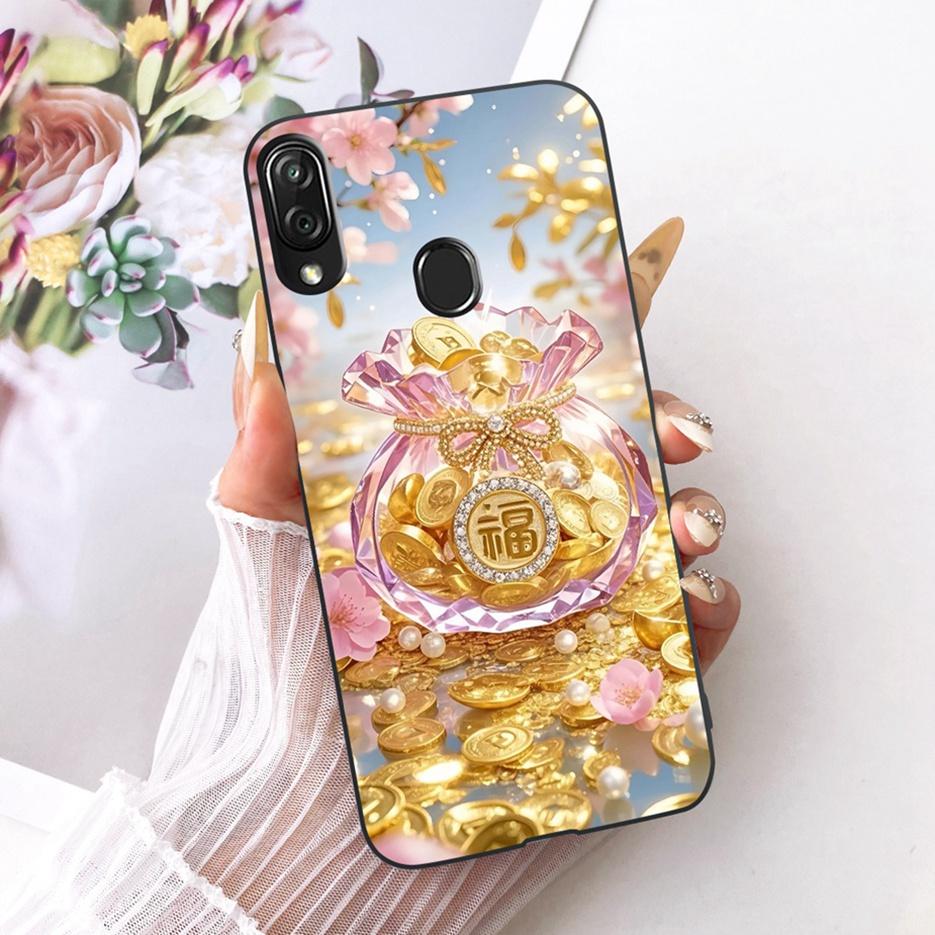 For ZTE Blade V10 Vita Case Luxury Flowers Butterfly Painted Cover Soft TPU Phone Case For ZTE Blade V10 2019 V10Vita Funda Bags