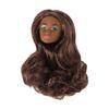 Curly Hair 1/6 Doll Head White/normal/chocolate 30cm Dolls Head Supermodel Doll Head  Collection