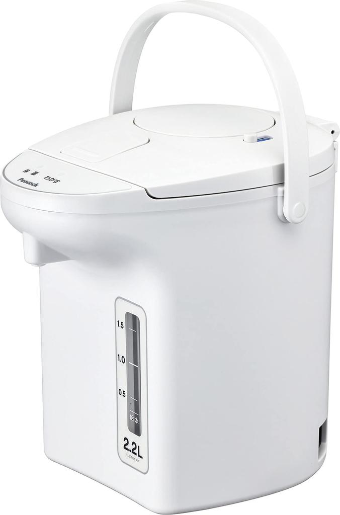 Peacock Electric Insulated Air Pot (Non-Boiling Type) (2.2L) White WVP-22W