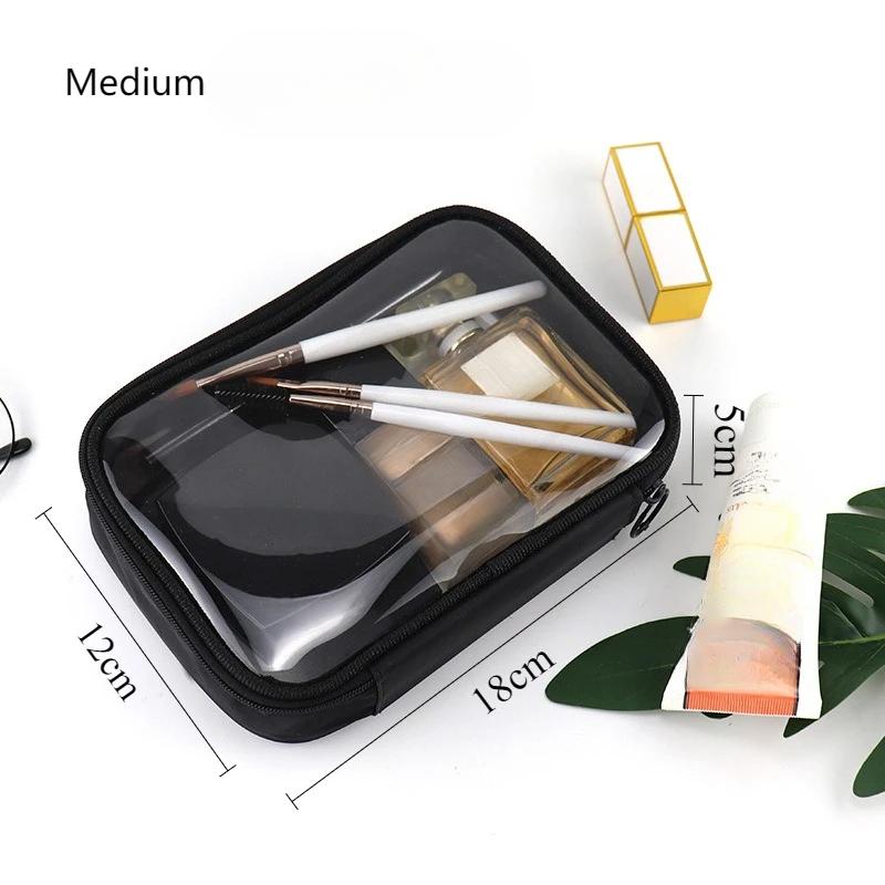 Женская косметичка, водонепроницаемая прозрачная дорожная косметичка, чехол для дорожных наборов косметики для мужчин, органайзер для туалетных кистей