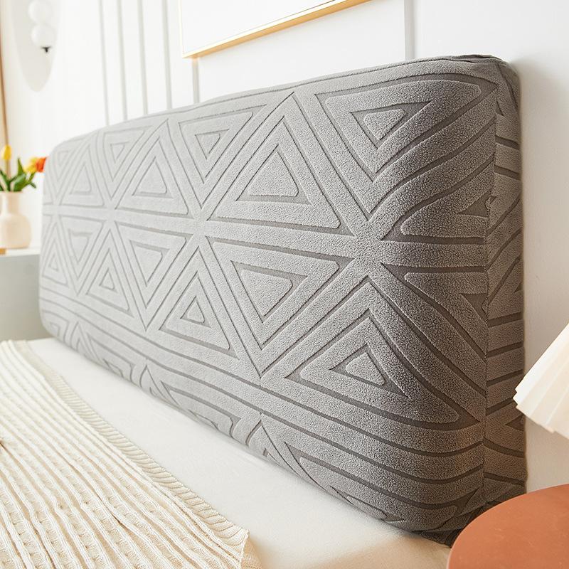 Чехол для изголовья кровати Full Queen Cal King Stretch Soft Bed Headboard Slipcover Stretch Solid Color Purproof Protector Cover Washable for Bed Bedroom Decor