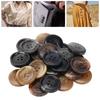 10PCS Premium Mixed Resin Sewing Buttons 4 Holes Round For Clothing Suit Sweater Decoration Handmade DIY Accessories Decoration