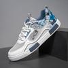 Мужская белая спортивная обувь, повседневная обувь, уличные кроссовки для бега, обувь для студентов, зимняя обувь больших размеров, высокие кеды
