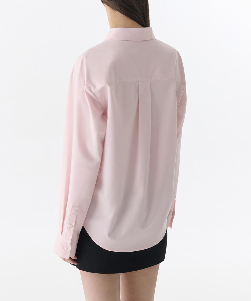 MUSINSA STANDARD WOMAN Wrinkle-Free Shirt [Rose Water]