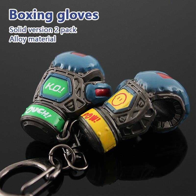 1Pc Legendary Heirloom Weapon Keychain Pathfinder Heirloom Mini Boxing Glove Keychain For Men