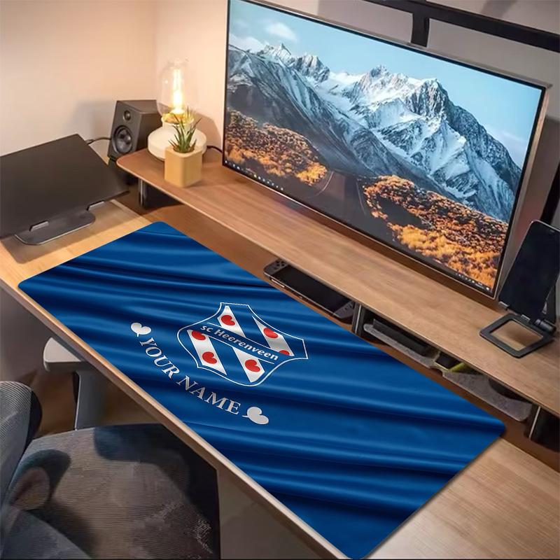SC Heerenveen Print  Cushion Non-slip Laptop Tablet Big Mousepad XXL Mat Mini PC Playmat With Lock edge