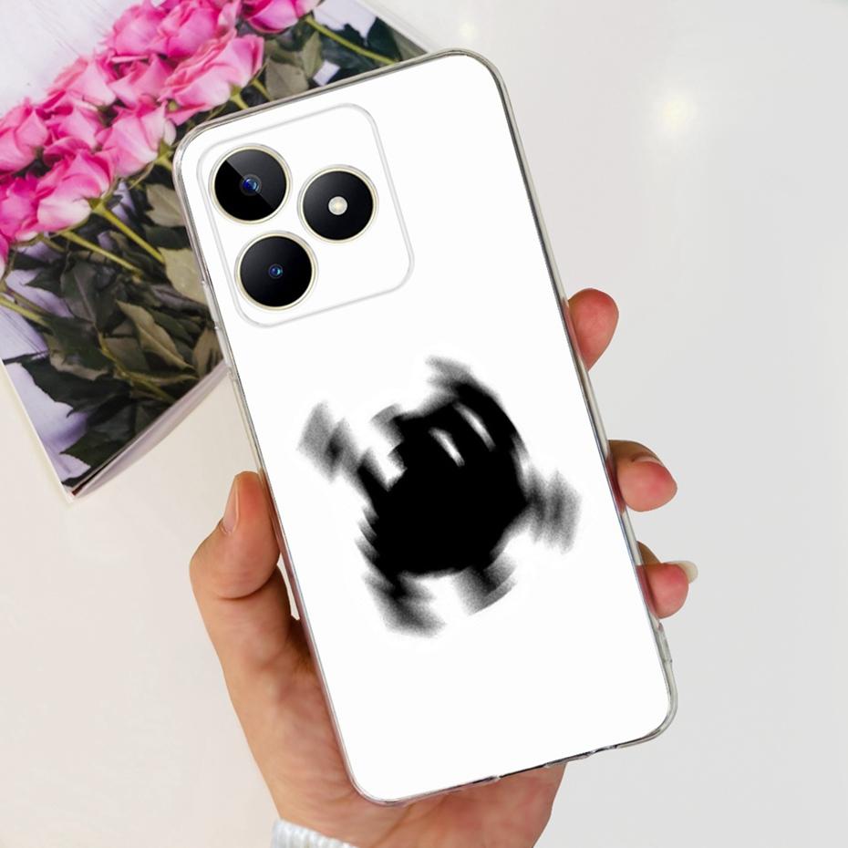 Красивый чехол с принтом для Realme Note 50 RMX3834 Мягкий силиконовый ТПУ задняя крышка для чехлов на телефон Realme Note50