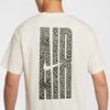 Nike Мужские футболки Air Экру Круглый вырез Средняя посадка HQ9249-133