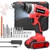 Household 3in1 Multifuctional Electric Drill Handheld Lithium Screwdriver 21V Impact Drill Brushed